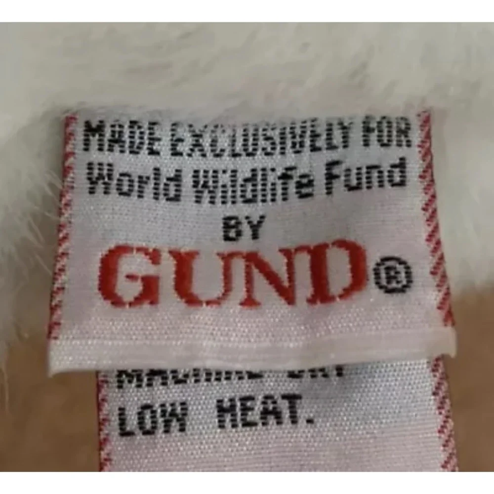 Gund Panda Bear Plush Stuffed Animal World Wildlife Fund WWF 11”